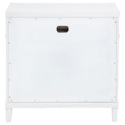 Gracemont 3-drawer Bedroom Nightstand Bedside Table White - 225072