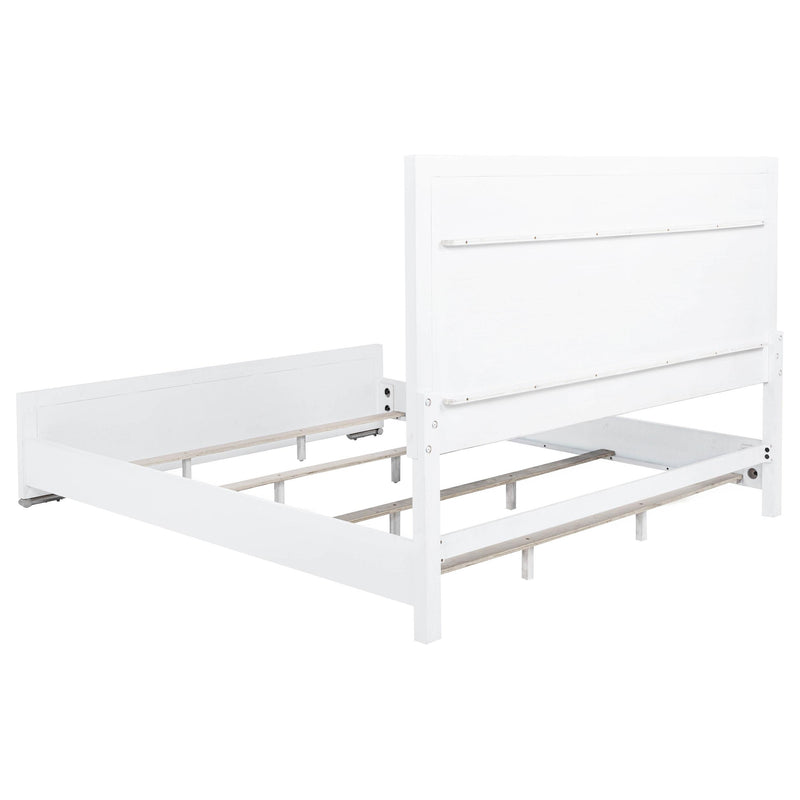 Gracemont 5-piece Eastern King Bedroom Set White - 225071KE-S5