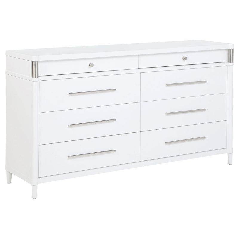 Gracemont 5-piece Eastern King Bedroom Set White - 225071KE-S5