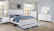 Gracemont 5-piece Queen Bedroom Set White - 225071Q-S5