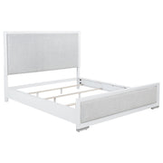 Gracemont 57-inch California King Panel Bed Grey and White - 225071KW