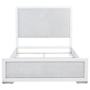 Gracemont 57-inch Queen Panel Bed Grey and White - 225071Q