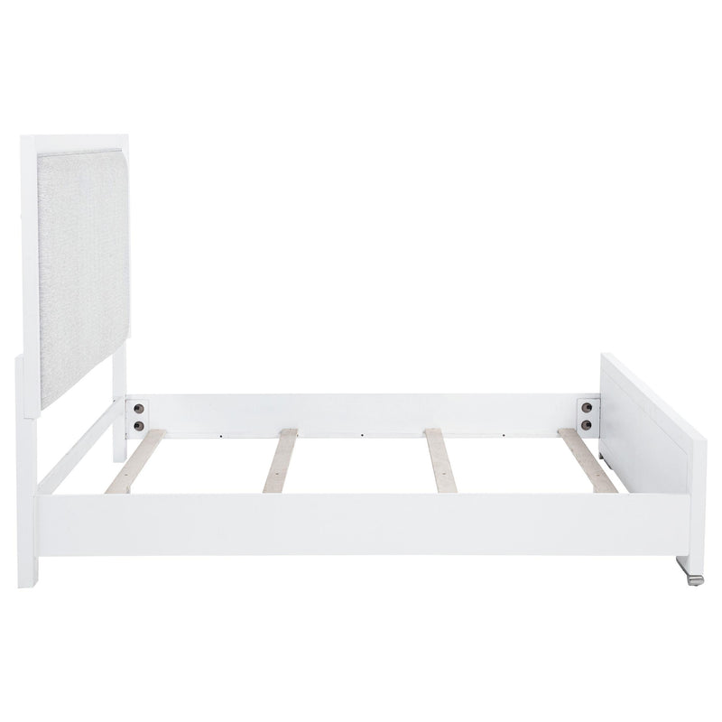 Gracemont 57-inch Queen Panel Bed Grey and White - 225071Q