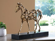 Grainville Antique Gold Finish Sculpture - A2000774