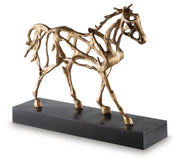 Grainville Antique Gold Finish Sculpture - A2000774