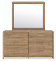 Gramburg Queen Panel Bed, Dresser and Mirror - PCB1121B7