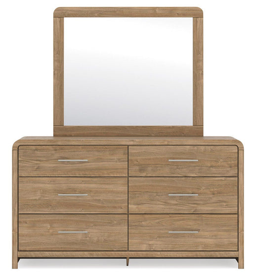 Gramburg Queen Panel Bed, Dresser and Mirror - PCB1121B7