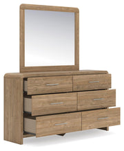Gramburg Queen Panel Bed, Dresser and Mirror - PCB1121B7