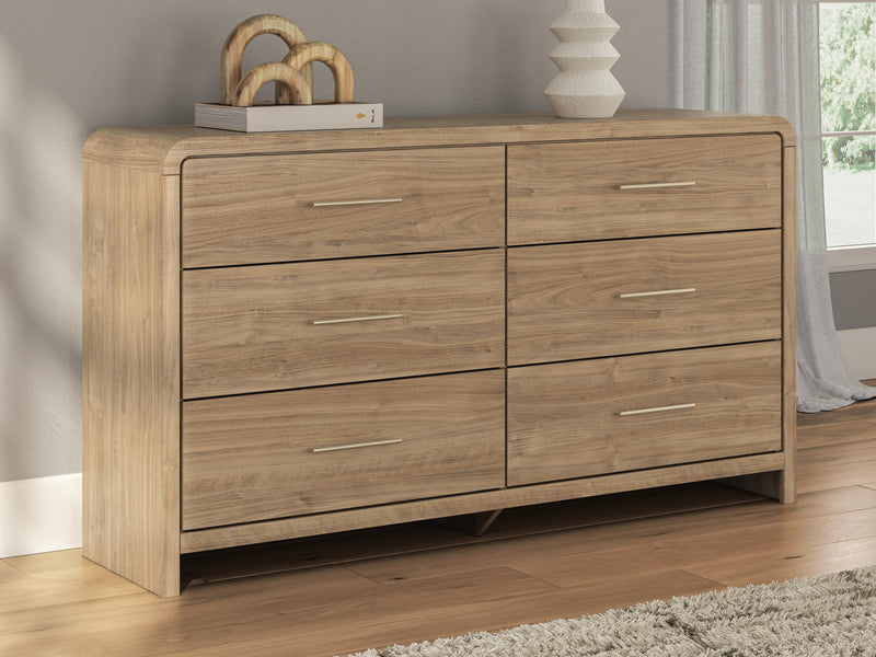 Gramburg Warm Natural Brown Dresser - PCB1121-31