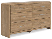 Gramburg Warm Natural Brown Dresser - PCB1121-31
