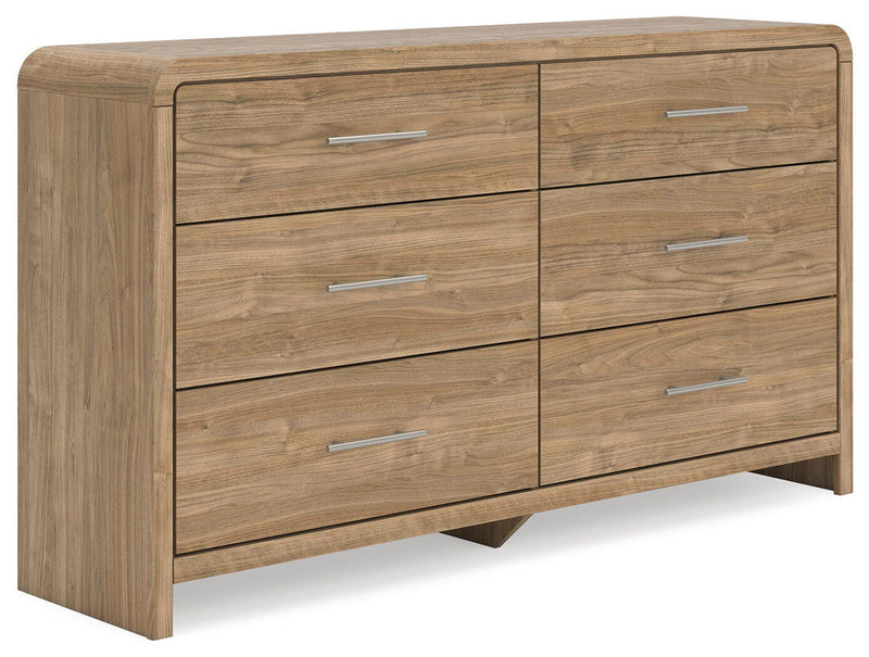 Gramburg Warm Natural Brown Dresser - PCB1121-31
