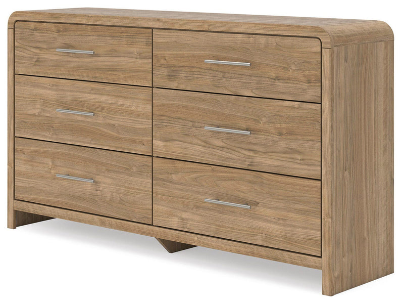 Gramburg Warm Natural Brown Dresser - PCB1121-31