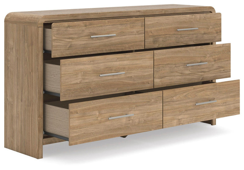 Gramburg Warm Natural Brown Dresser - PCB1121-31