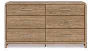 Gramburg Warm Natural Brown Dresser - PCB1121-31