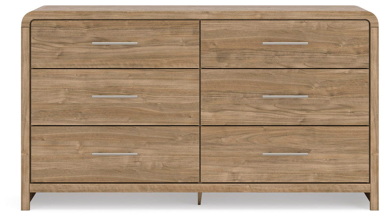 Gramburg Warm Natural Brown Dresser - PCB1121-31
