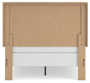 Gramburg Warm Natural Brown Full Panel Bed - PCB1121B3