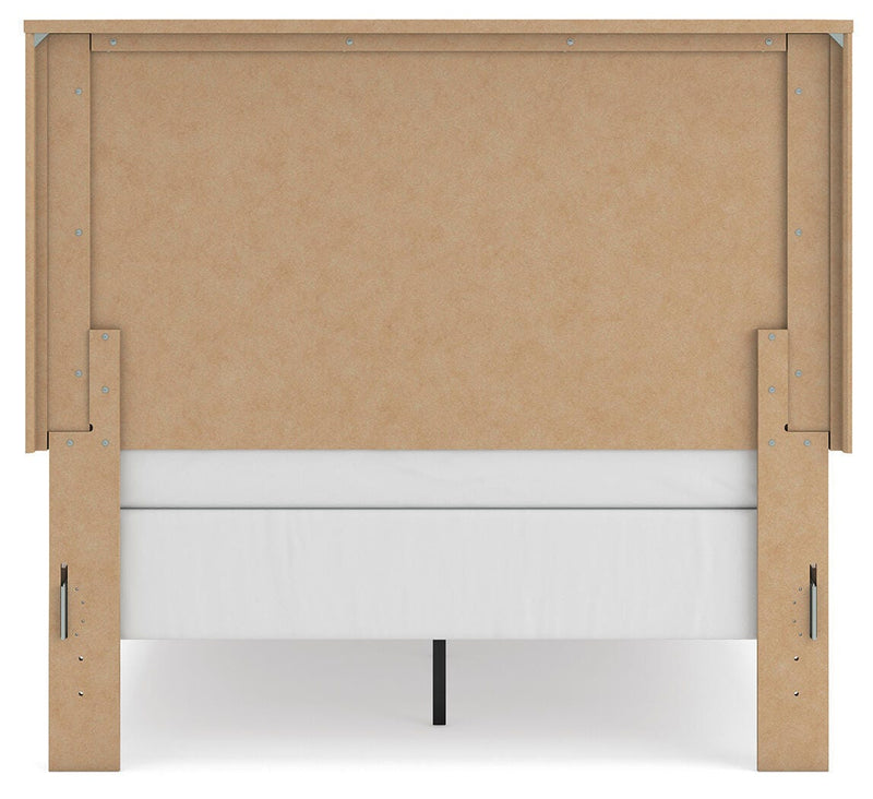 Gramburg Warm Natural Brown Full Panel Bed - PCB1121B3