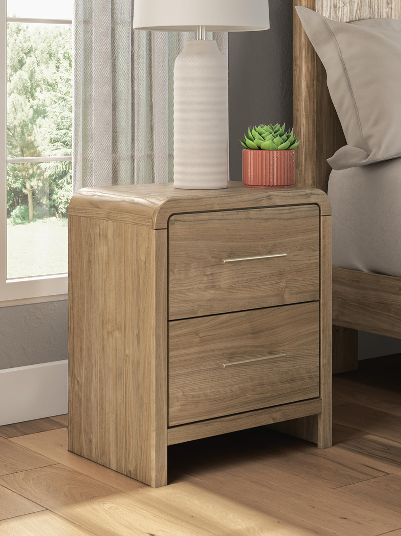 Gramburg Warm Natural Brown Nightstand - PCB1121-92