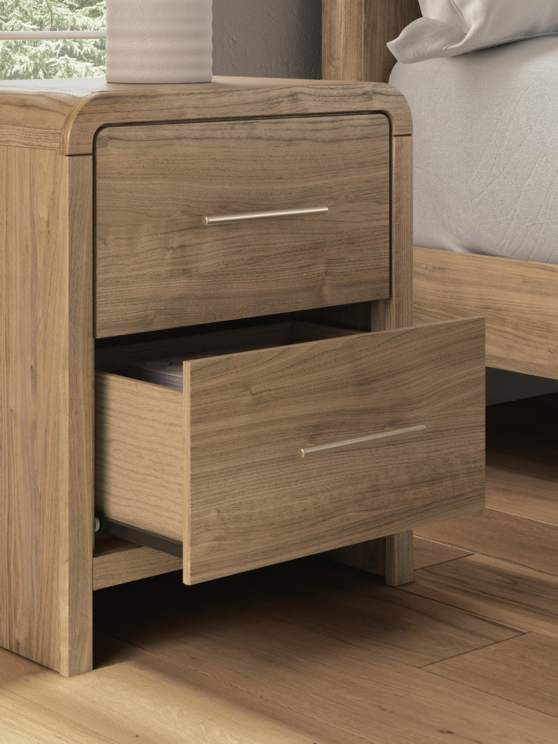 Gramburg Warm Natural Brown Nightstand - PCB1121-92