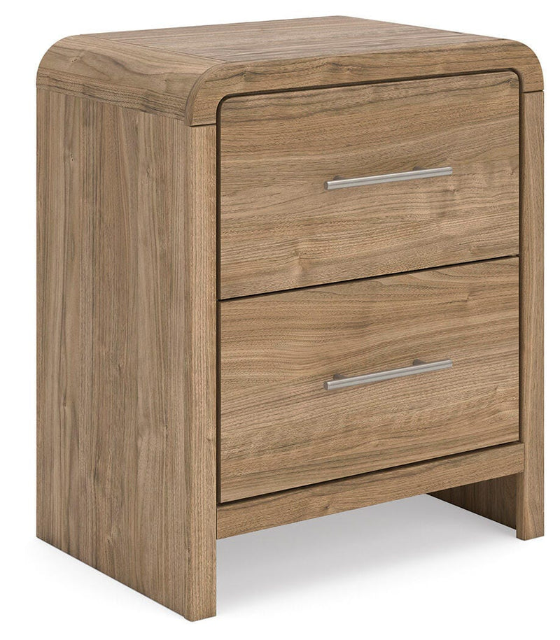 Gramburg Warm Natural Brown Nightstand - PCB1121-92