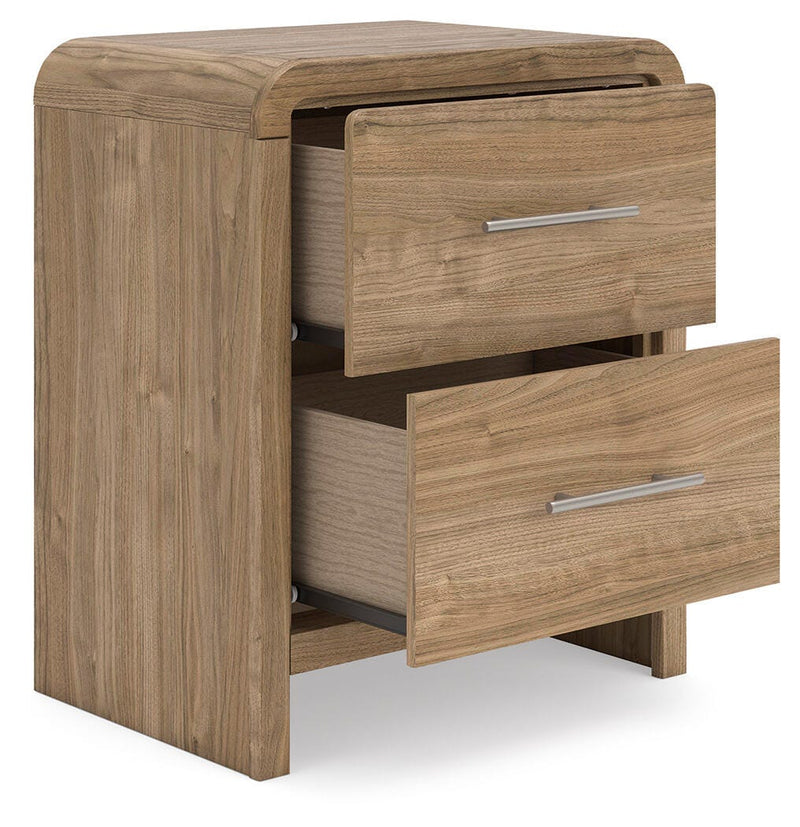 Gramburg Warm Natural Brown Nightstand - PCB1121-92