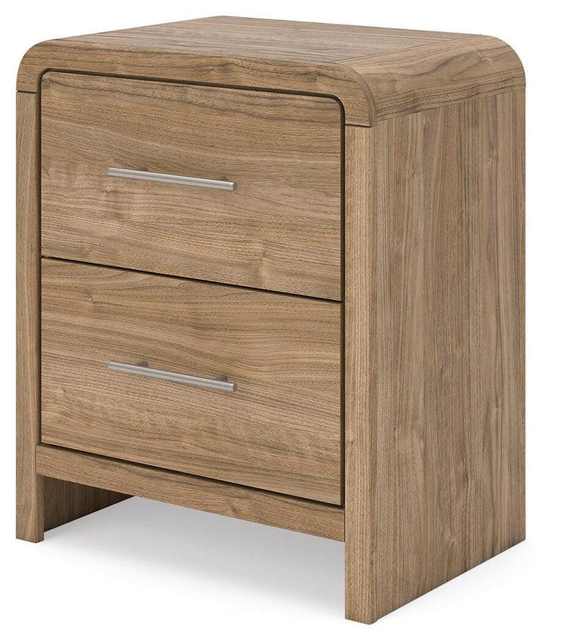 Gramburg Warm Natural Brown Nightstand - PCB1121-92