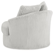 Gramwell Alloy Oversized Swivel Accent Chair - A3000724