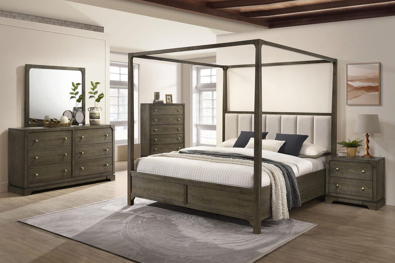 Gran Park 2-drawer Nightstand Bedside Table Dark Cocoa - 224932