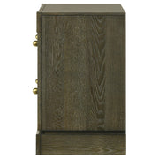 Gran Park 2-drawer Nightstand Bedside Table Dark Cocoa - 224932