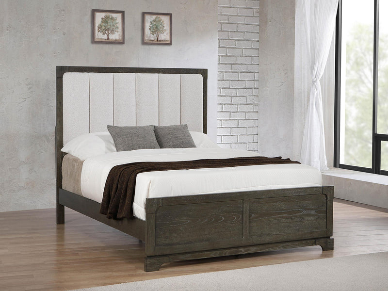 Gran Park 59-inch Eastern King Panel Bed Dark Cocoa - 224930KE