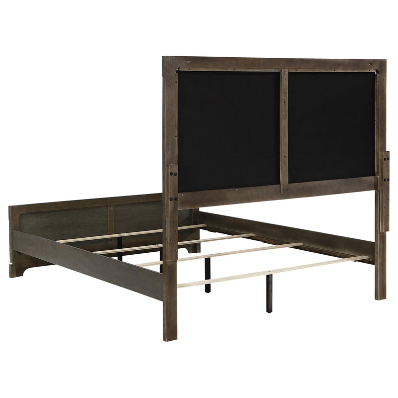 Gran Park 59-inch Queen Panel Bed Dark Cocoa - 224930Q