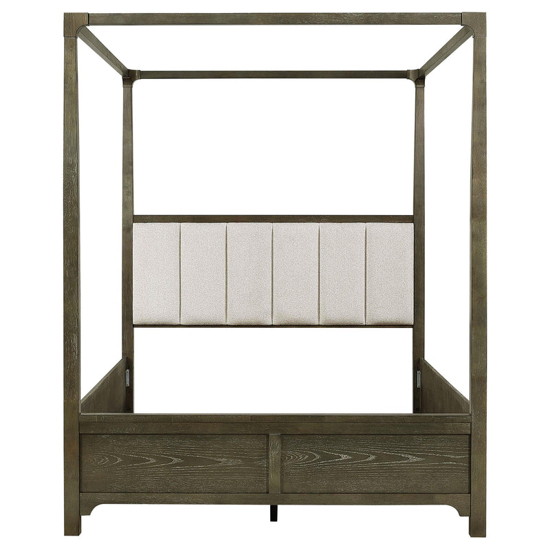 Gran Park Queen Canopy Bed Dark Cocoa - 224931Q