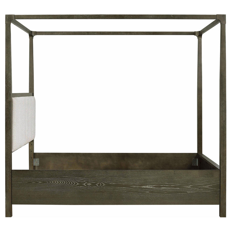 Gran Park Queen Canopy Bed Dark Cocoa - 224931Q