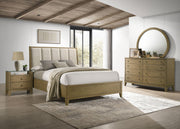 Granada 4-piece Eastern King Bedroom Set Natural Pine - 224921KE-S4