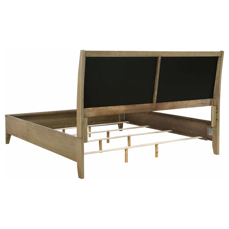 Granada 4-piece Eastern King Bedroom Set Natural Pine - 224921KE-S4