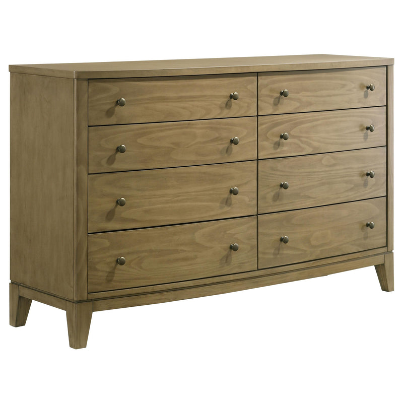 Granada 4-piece Eastern King Bedroom Set Natural Pine - 224921KE-S4