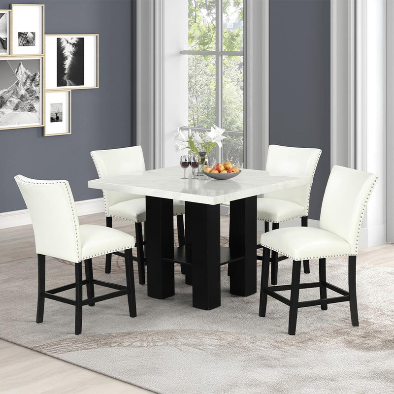 Granada - 5 Pc Pub Table Set, Table and 4 Chairs - D525-5PC-Set