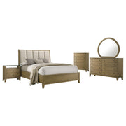 Granada 5-piece Eastern King Bedroom Set Natural Pine - 224921KE-S5