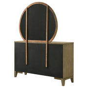 Granada 8-drawer Dresser and Mirror Natural Pine - 224923M