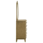 Granada 8-drawer Dresser and Mirror Natural Pine - 224923M