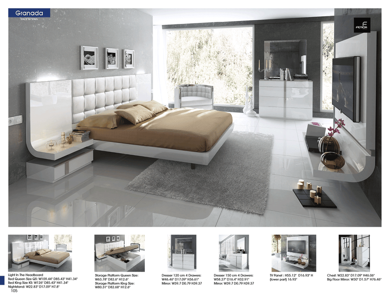 Granada Bedroom Set - Gate FurnitureBedroom Set