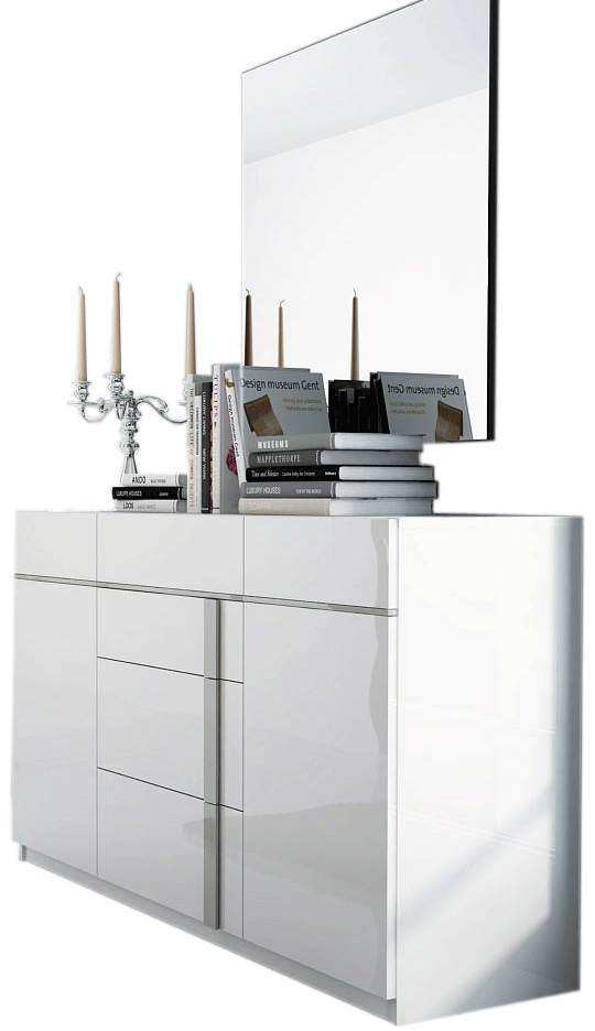 Granada Dresser/Chest/Mirror Set - Gate Furniture
