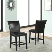 Granada - Upholstered PU Chair with Footrest 2PC/CTN - D523-C