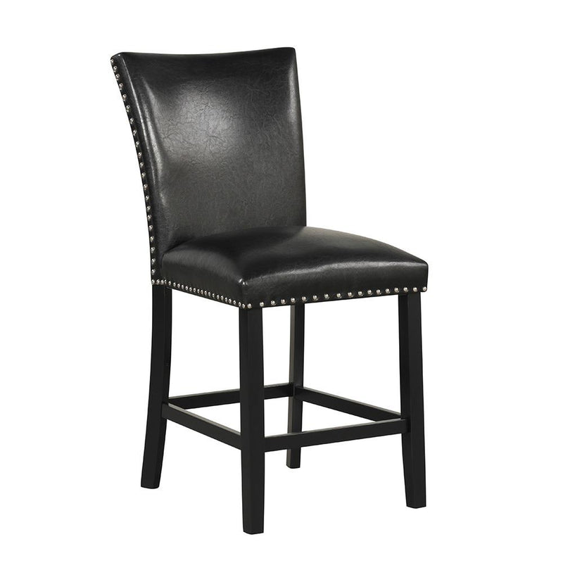 Granada - Upholstered PU Chair with Footrest 2PC/CTN - D523-C