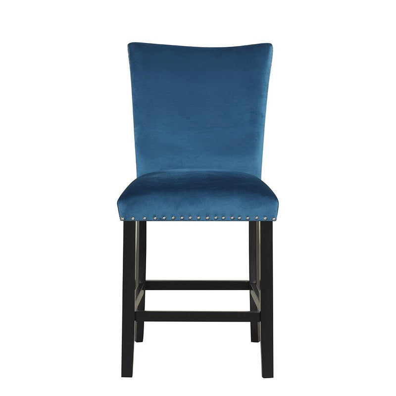Granada - Upholstered Velvet Chair with Footrest 2PC/CTN - D526-C