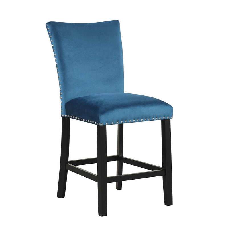 Granada - Upholstered Velvet Chair with Footrest 2PC/CTN - D526-C