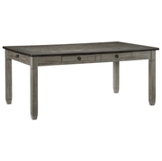 Granby Antique Gray Dining Set - Gate FurnitureDining Room Set