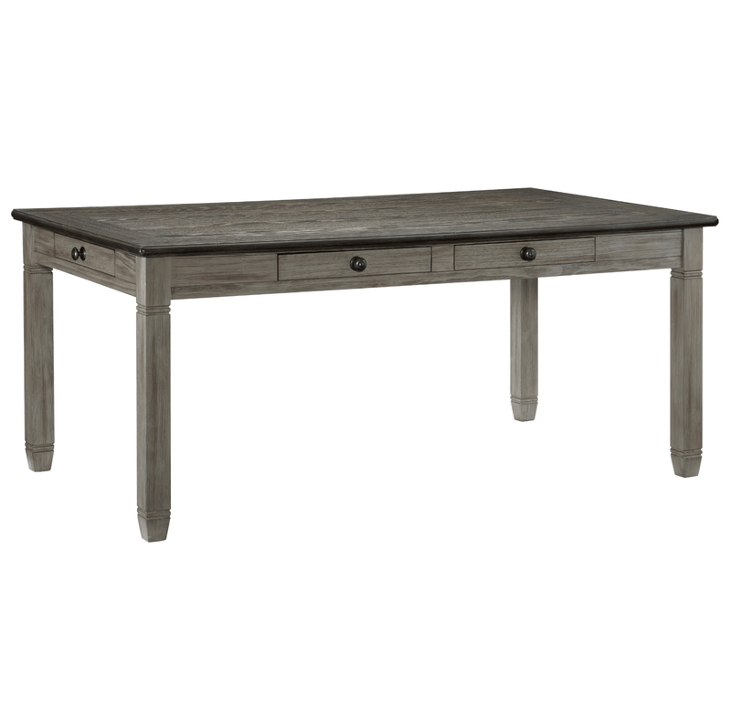 Granby Antique Gray Dining Set - Gate FurnitureDining Room Set