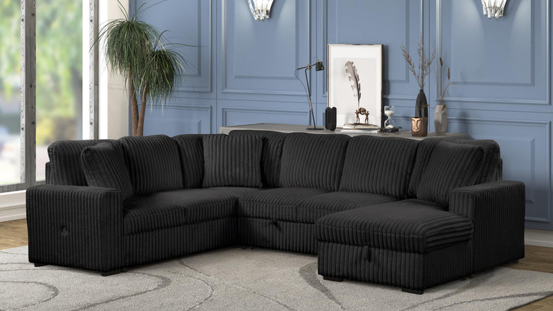 Grande Sectional Black - Grande Sectional Black