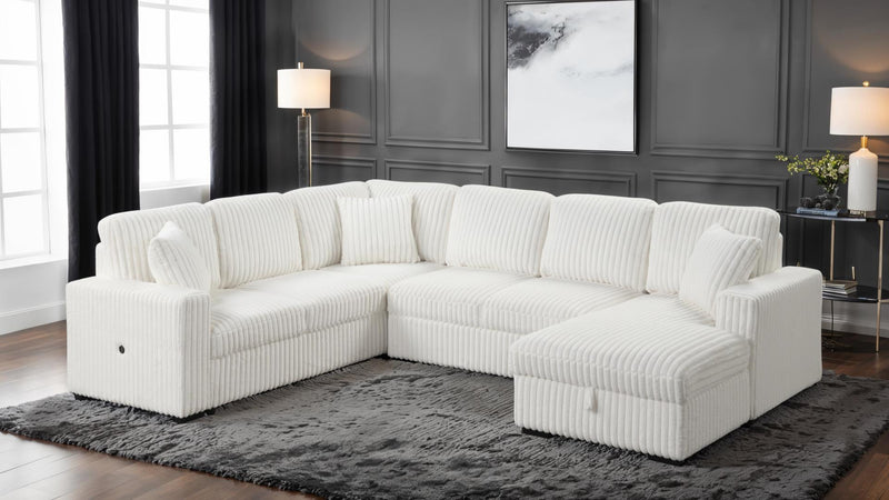 Grande Sectional Cream - Grande Sectional Cream